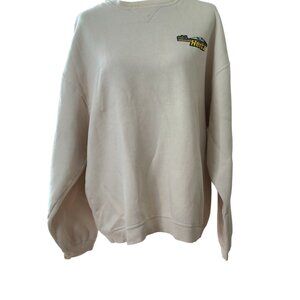 Hertz Vintage Sweatshirt | Beige | Size XL | Big Cotton Gear for Sports